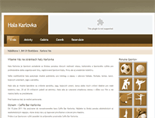 Tablet Screenshot of halakarlovka.sk